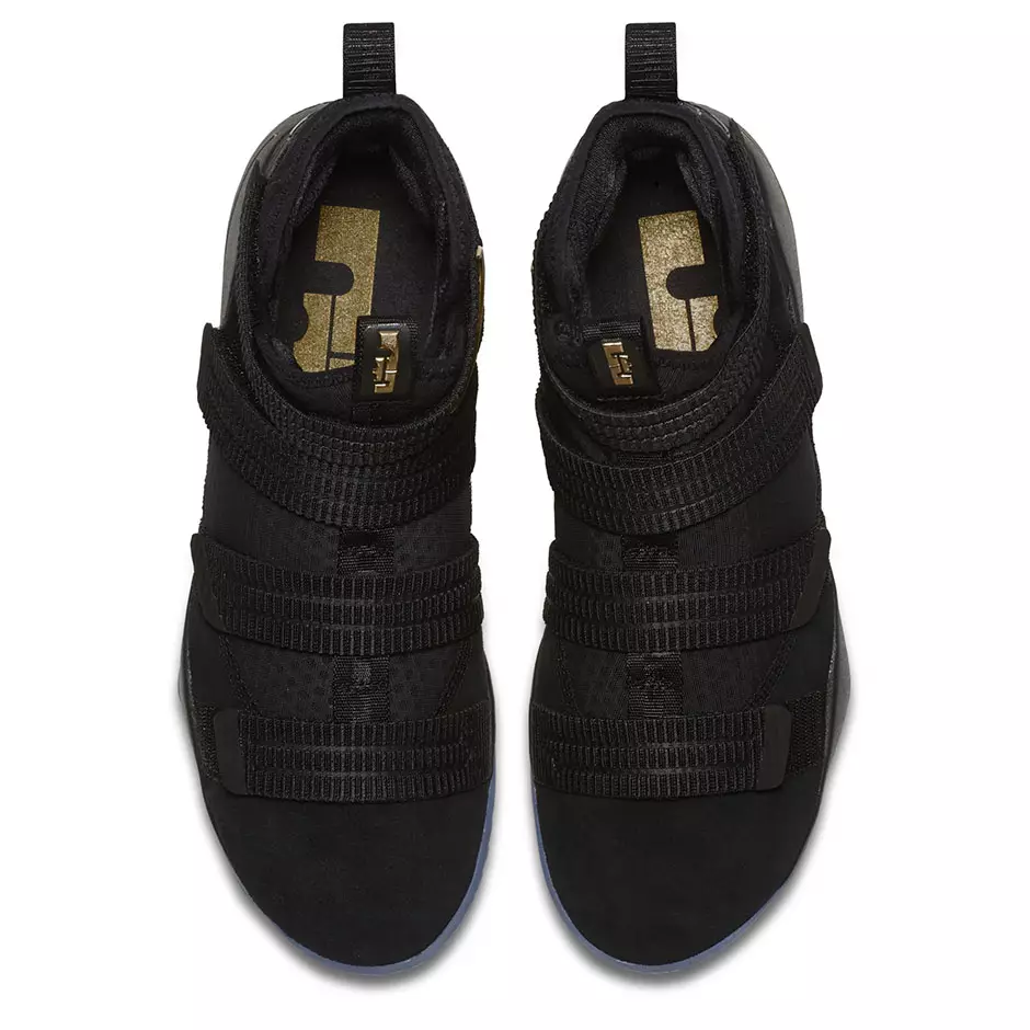 Nike LeBron Soldier 11 Finals Negre Or