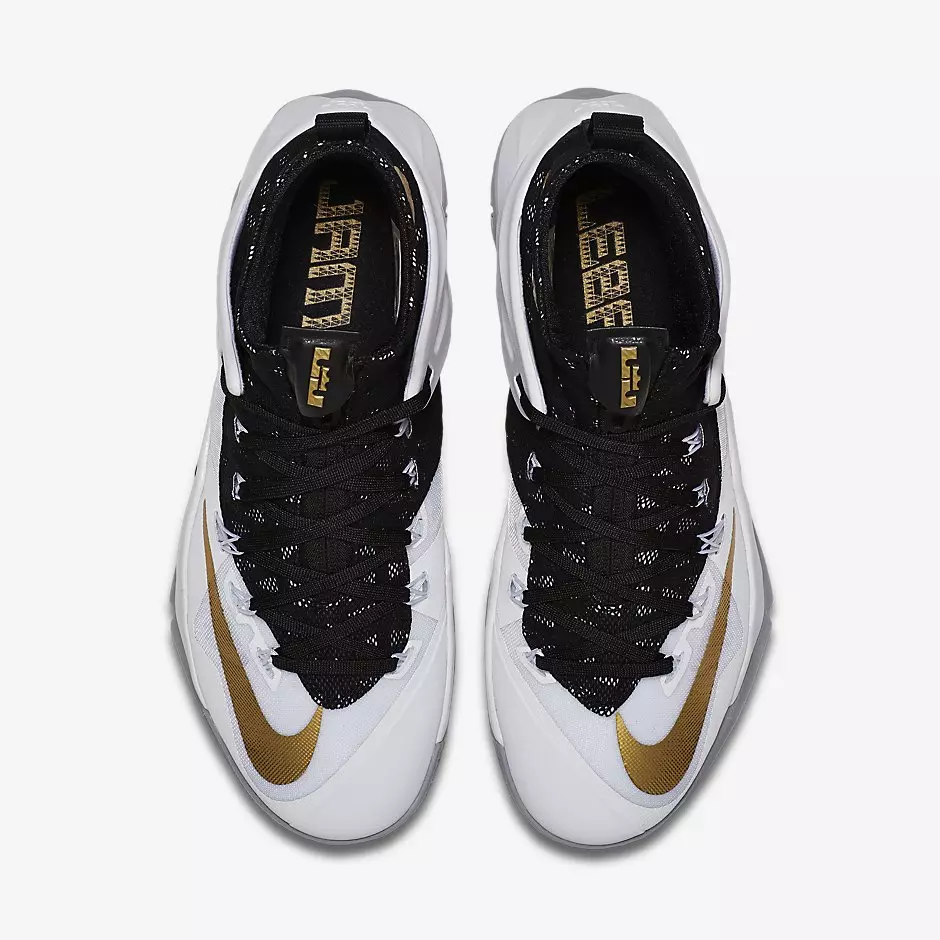 Nike LeBron Ambassador 8 Wäiss Schwaarz Gold