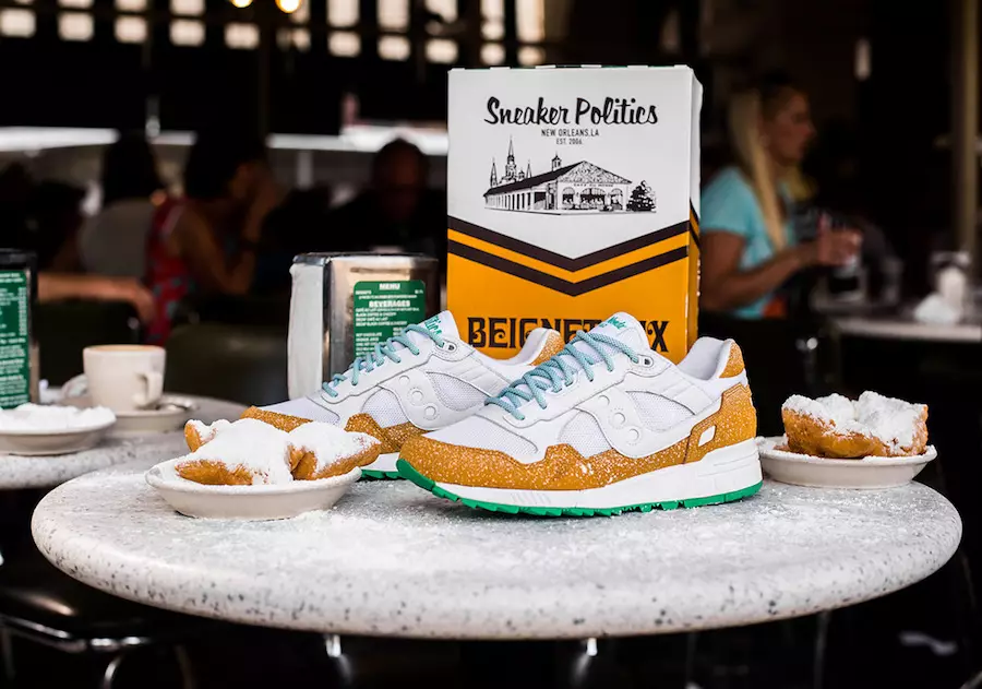 Sneaker Politics Cafe Du Monde Saucony Shadow 5000 Powered Sugar Beignet Çıkış Tarihi