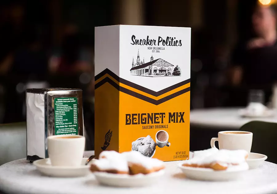 Кроссовки Политика Cafe Du Monde Saucony Shadow 5000 Powered Sugar Beignet Дата выпуска