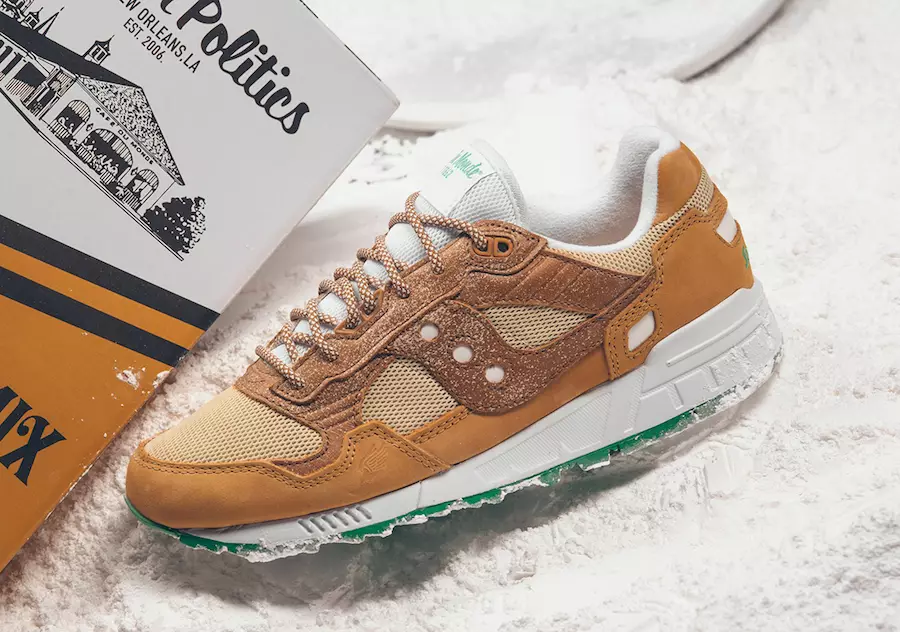 Sneaker Politics Cafe Du Monde Saucony Shadow 5000 Թողարկման ամսաթիվ