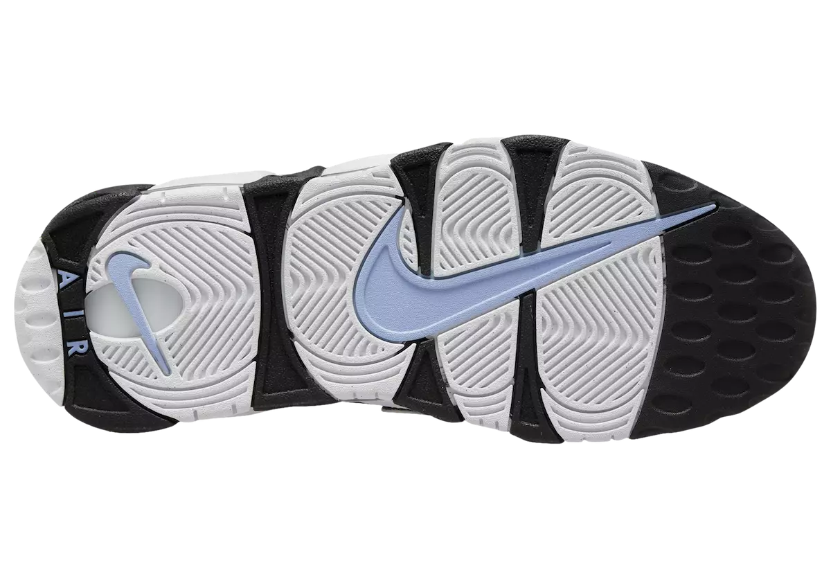 Nike Air More Uptempo Black White Cobalt Bliss DV0819-001 ဖြန့်ချိသည့်ရက်စွဲ