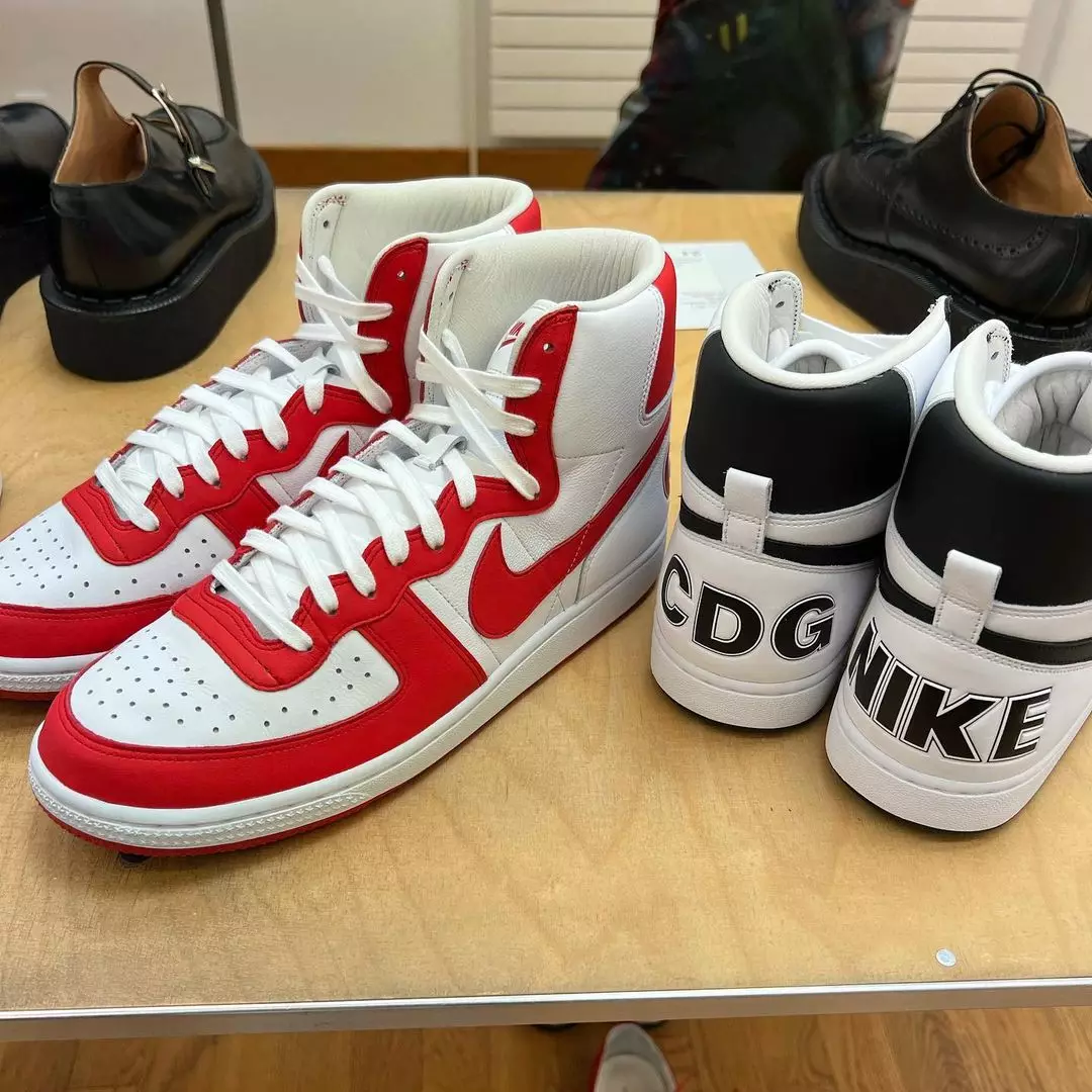 Comme des Garçons Homme Plus Nike Terminator-ի թողարկման ամսաթիվը