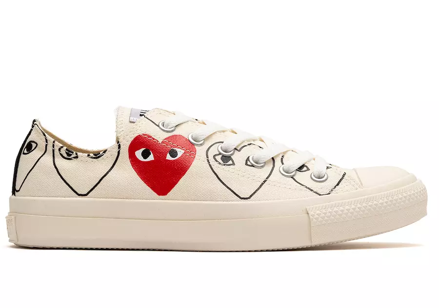 CDG PLAY Converse Chuck 70 Лето 2020 Датум на издавање