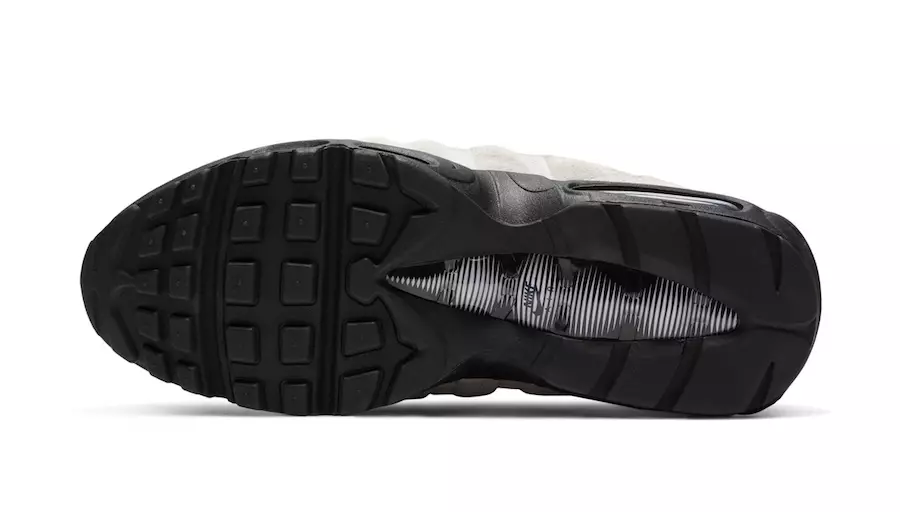 Comme des Garcons Nike Air Max 95 Black Grey Data de llançament