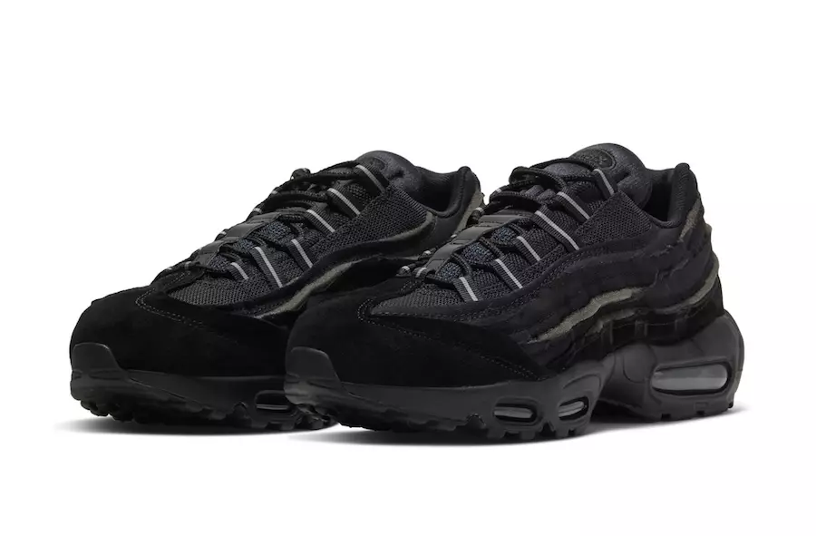 Comme des Garcons Nike Air Max 95 Black релиз датасы