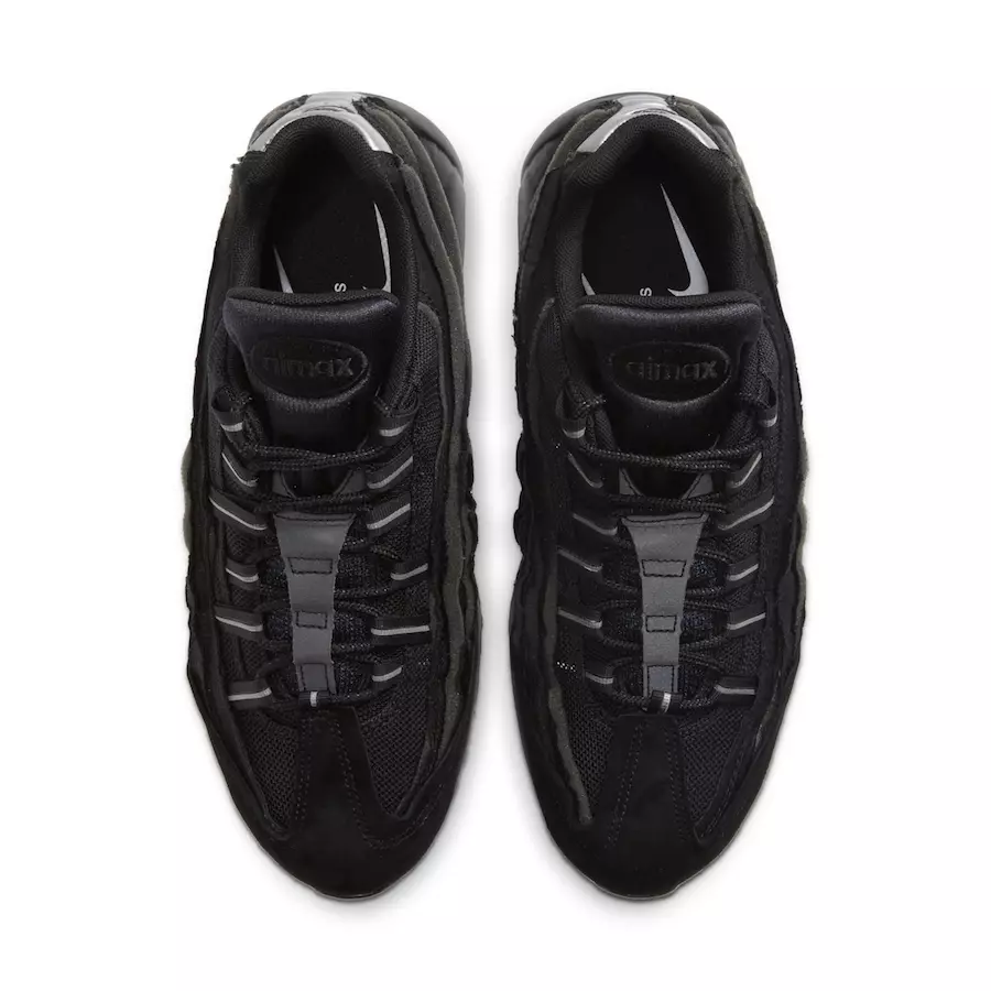 Comme des Garcons Nike Air Max 95 Preto Data de lançamento