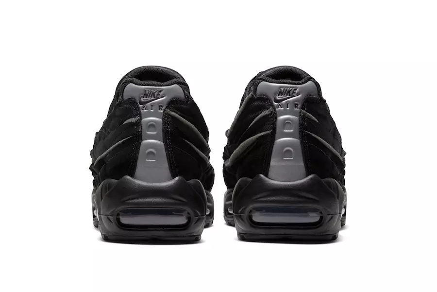 Comme des Garcons Nike Air Max 95 Black תאריך יציאה