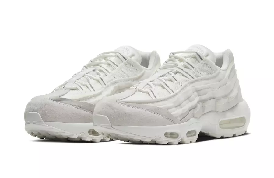 Comme des Garcons Nike Air Max 95 White Udgivelsesdato