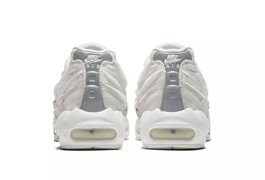 Comme des Garcons Nike Air Max 95 White Tanggal Rilis