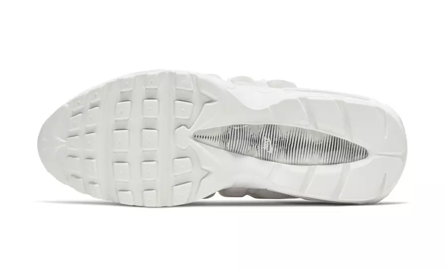 Comme des Garcons Nike Air Max 95 White Utgivelsesdato