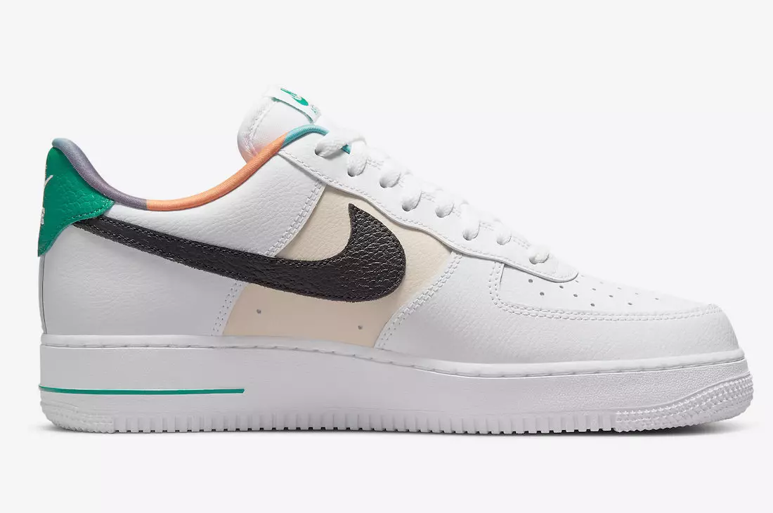 Nike Air Force 1 Low EMB לבן מלכיט פרל לבן DM0109-100 תאריך שחרור