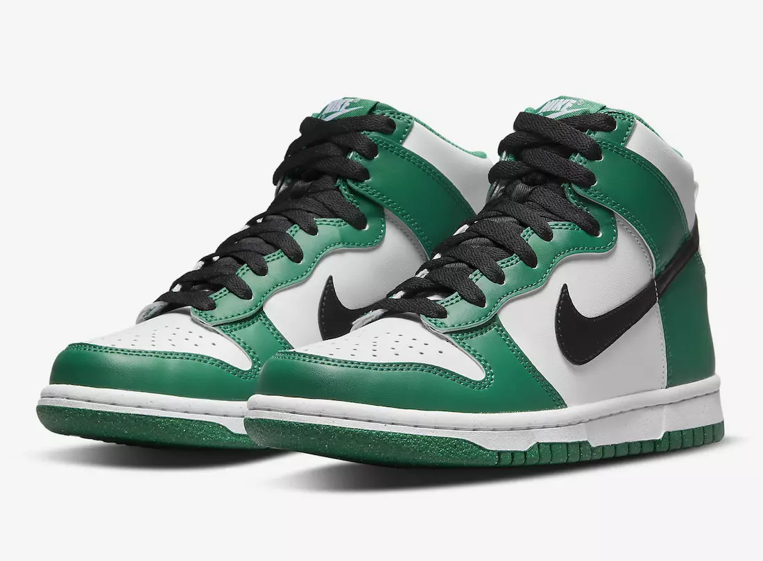 Дата выпуску Nike Dunk High GS Celtics DR0527-300