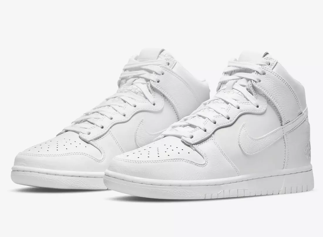 Nike Dunk High White DO2321-111 išleidimo data