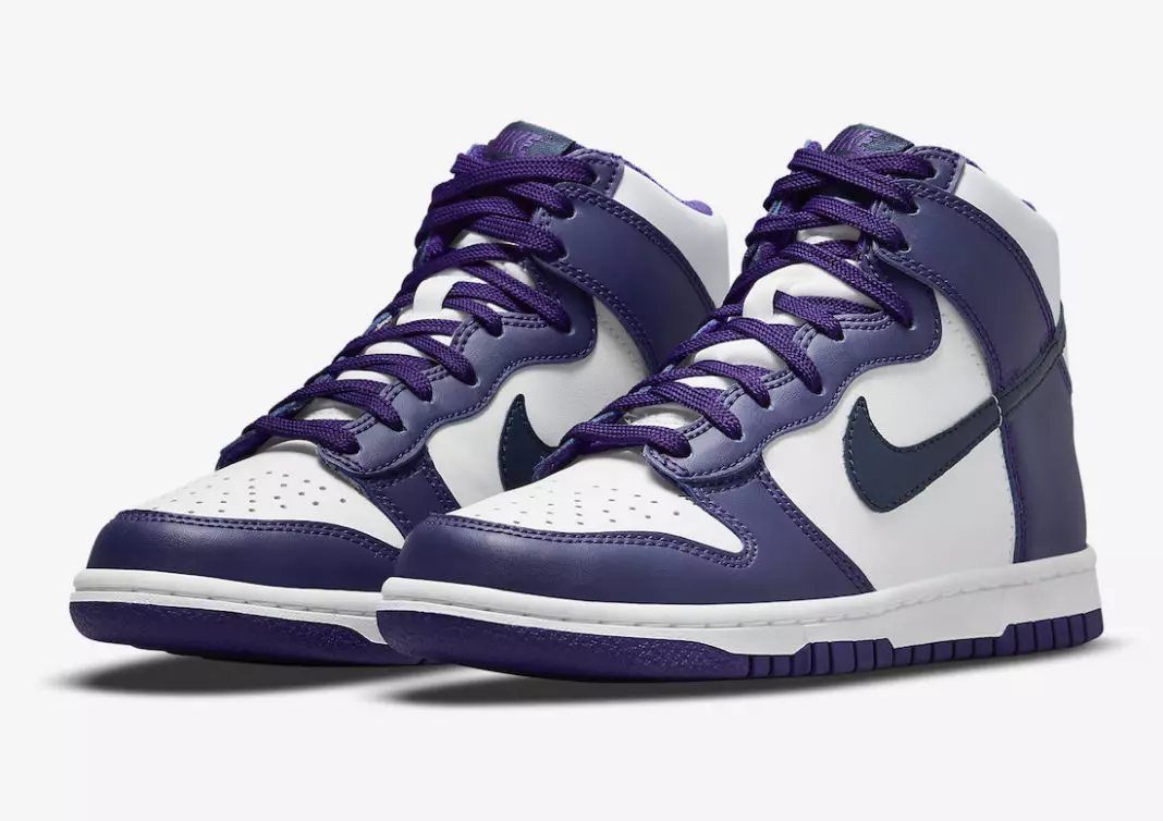 Nike Dunk High GS Navy Purple DH9751-100 מעלדונג טאָג