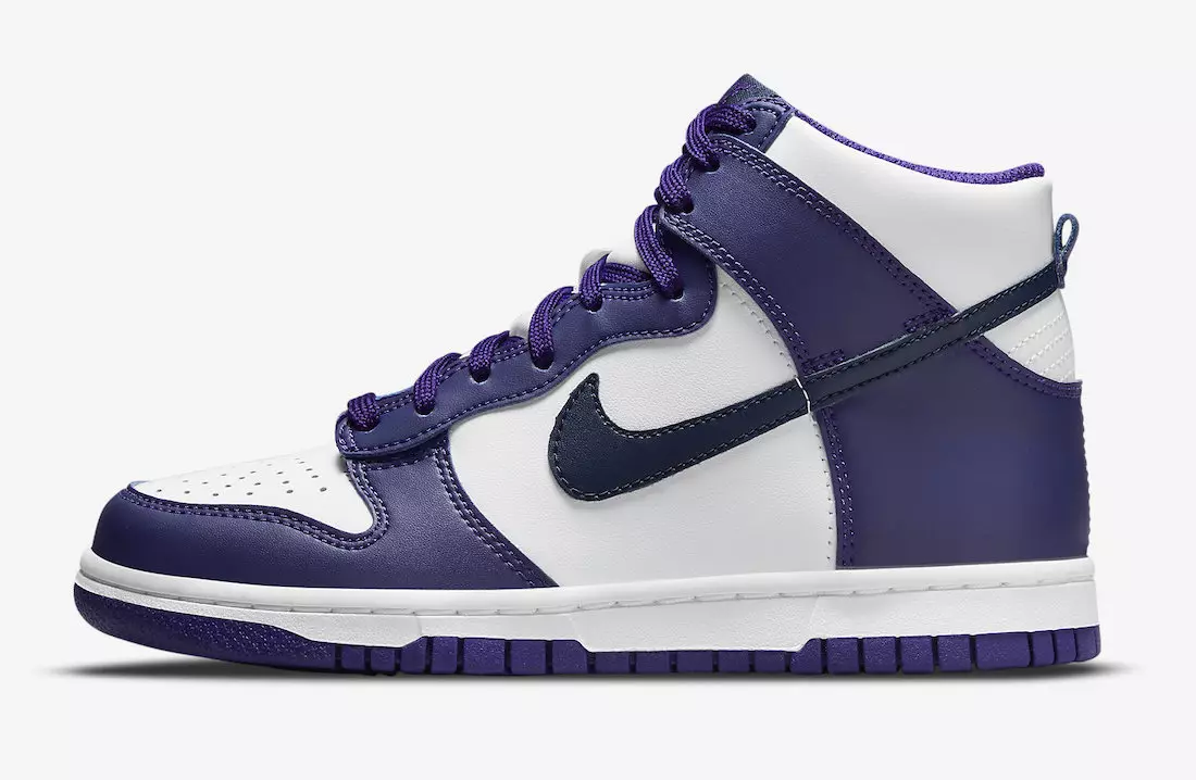 Nike Dunk High GS Navy Purple DH9751-100 шығарылым күні