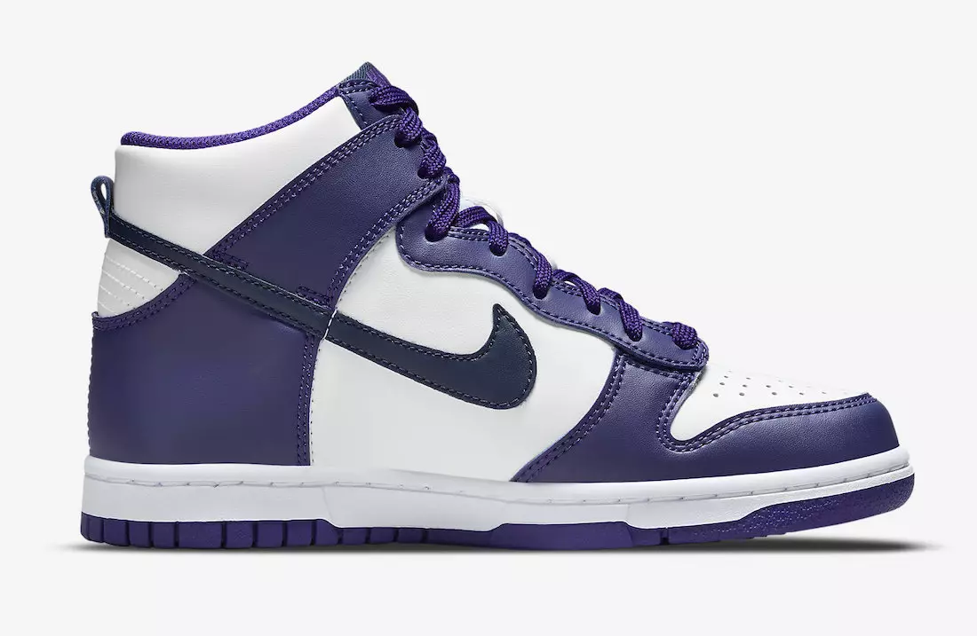 Nike Dunk High GS Navy Purple DH9751-100 Tarikh Tayangan