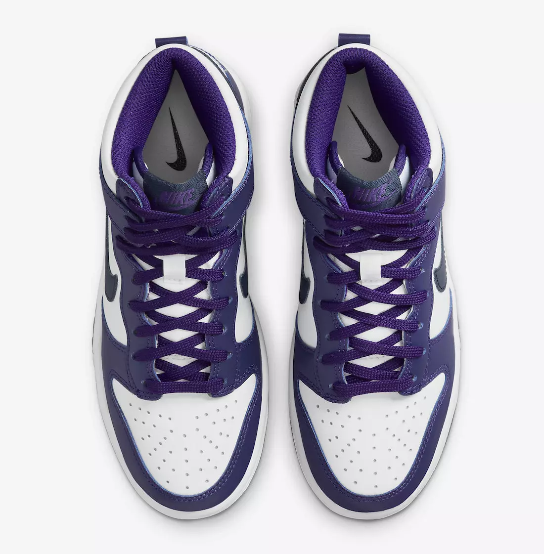 Nike Dunk High GS Navy Purple DH9751-100 Tarikh Tayangan