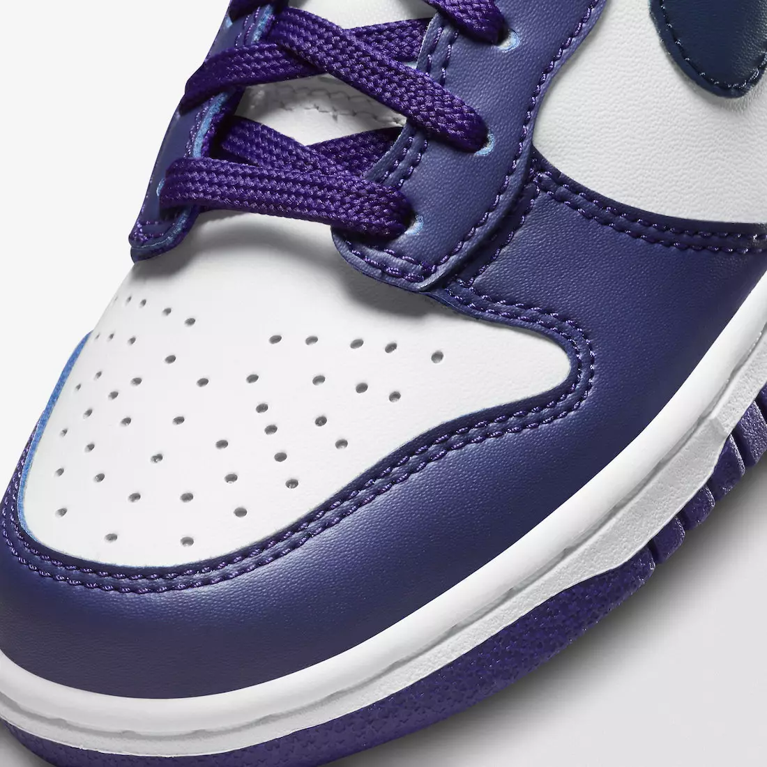 تاریخ انتشار Nike Dunk High GS Navy Purple DH9751-100