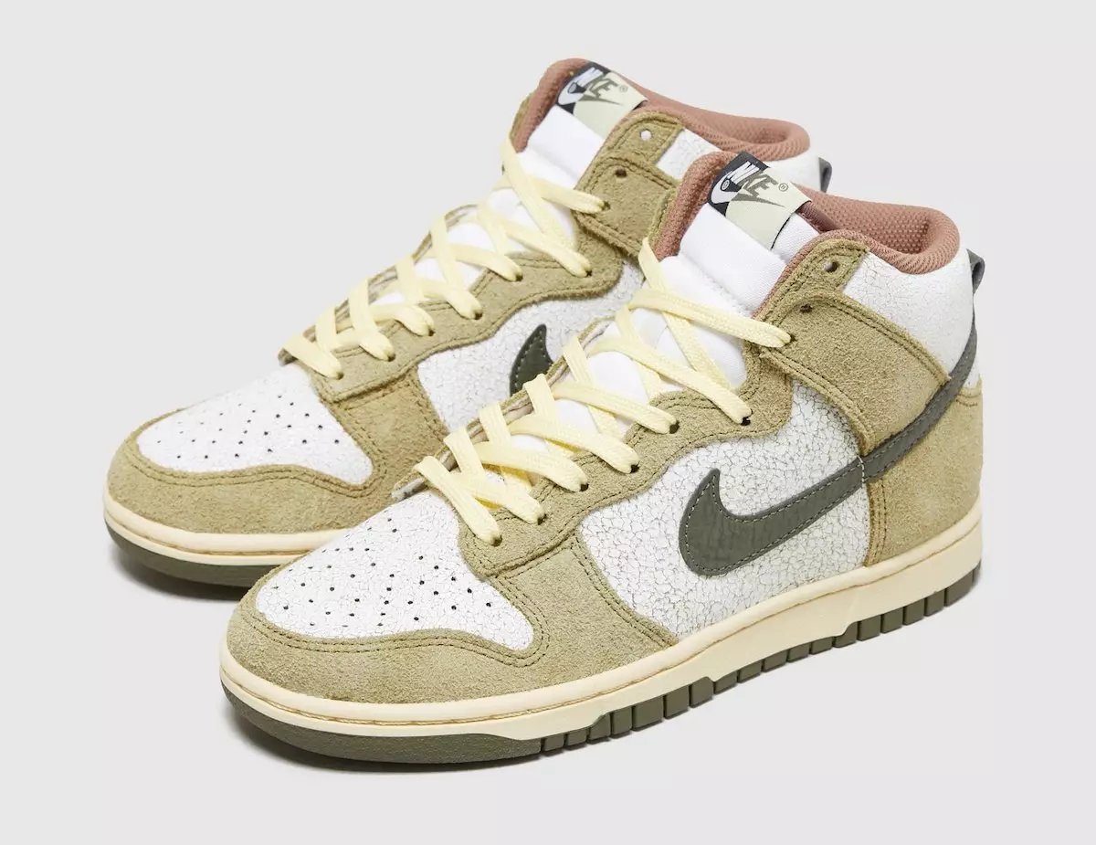 تاريخ إصدار Nike Dunk High Re-Raw DO6713-300