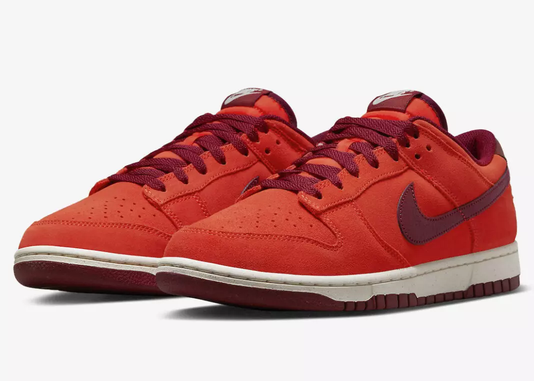 Nike Dunk Low Orange Suede DQ8801-800 Chiqarilgan Sana