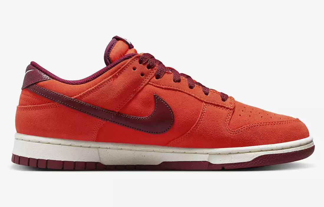 Nike Dunk Low Orange זמש DQ8801-800 תאריך שחרור