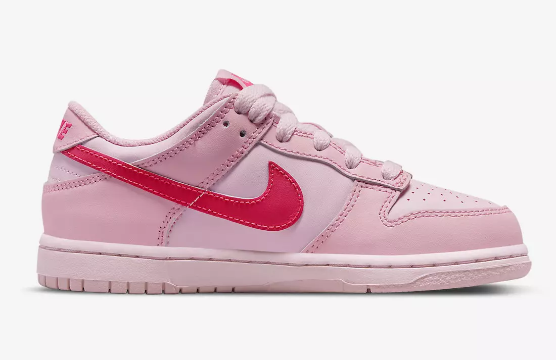 Nike Dunk Low GS Triple Pink DH9756-600 Data tal-Ħruġ