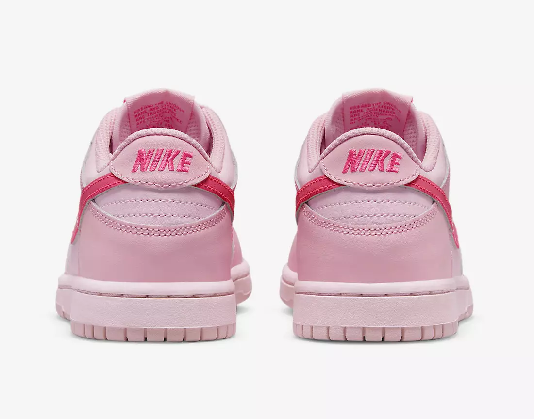 Dátum vydania Nike Dunk Low GS Triple Pink DH9756-600