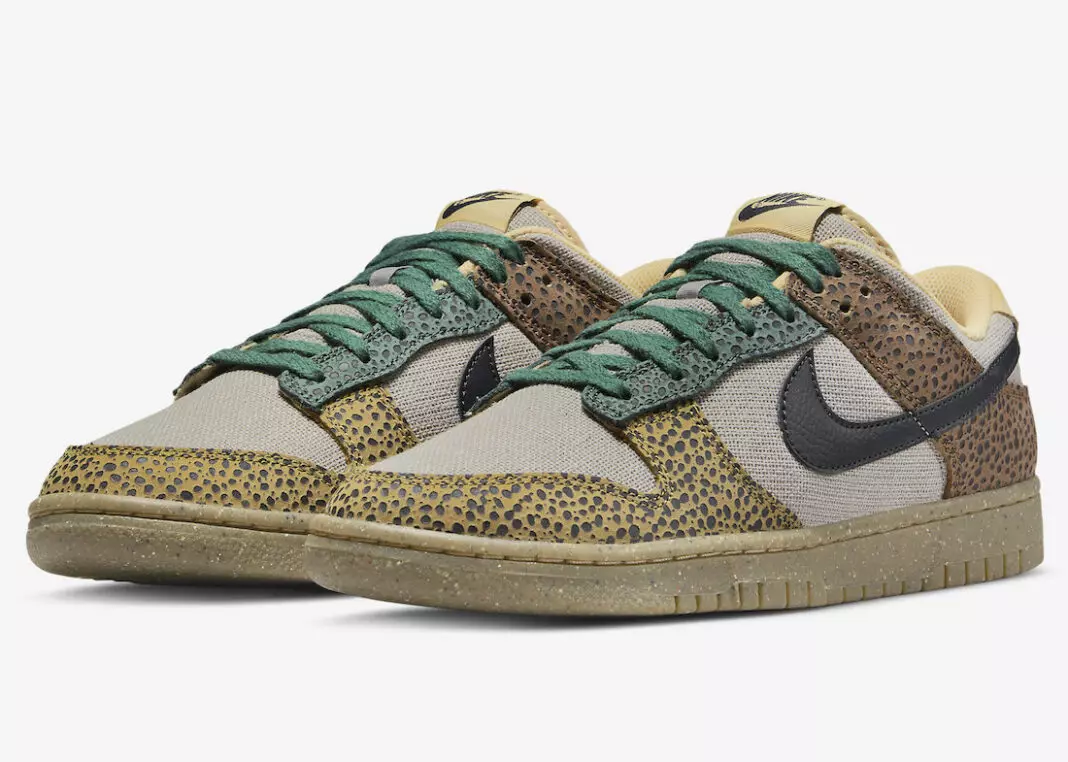 تاريخ إصدار Nike Dunk Low Safari DX2654-200