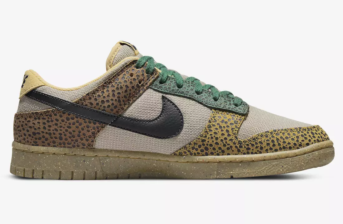 Nike Dunk Low Safari DX2654-200 Dáta Eisiúna