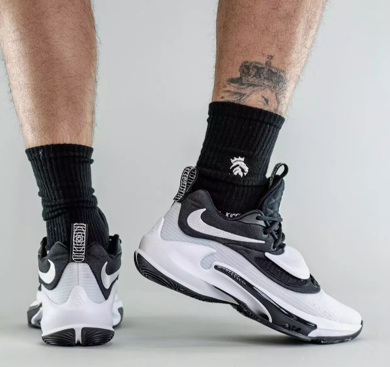 Nike Zoom Freak 3 Black White DM7378-001 Dátum vydania na nohách