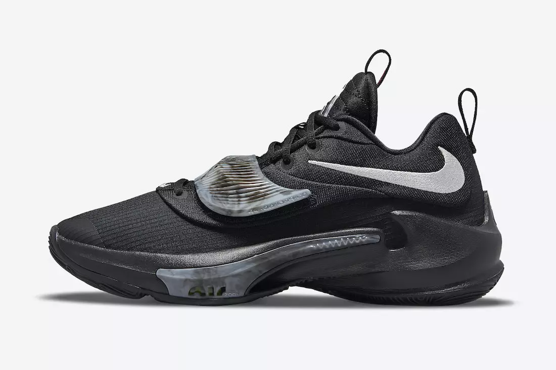 Nike Zoom Freak 3 Black DA0694-002 Чыгарылган күнү