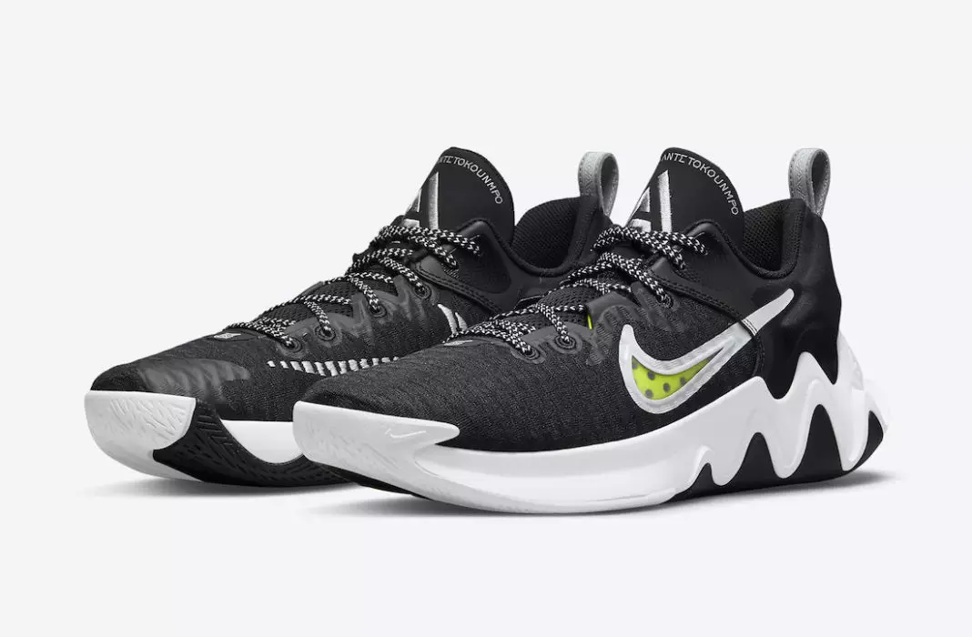 Nike Giannis Immortality Negras Blancas Volt CZ4099-010 Fecha de lanzamiento