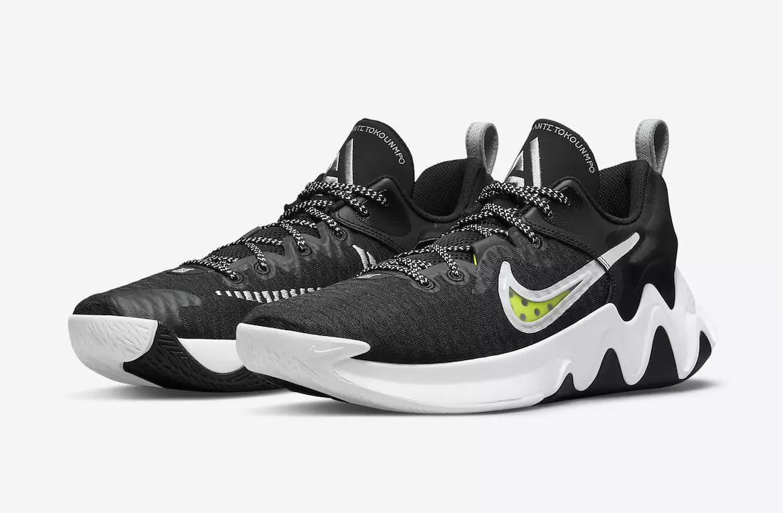 Nike Giannis Immortality Black White Volt CZ4099-010 Թողարկման ամսաթիվ