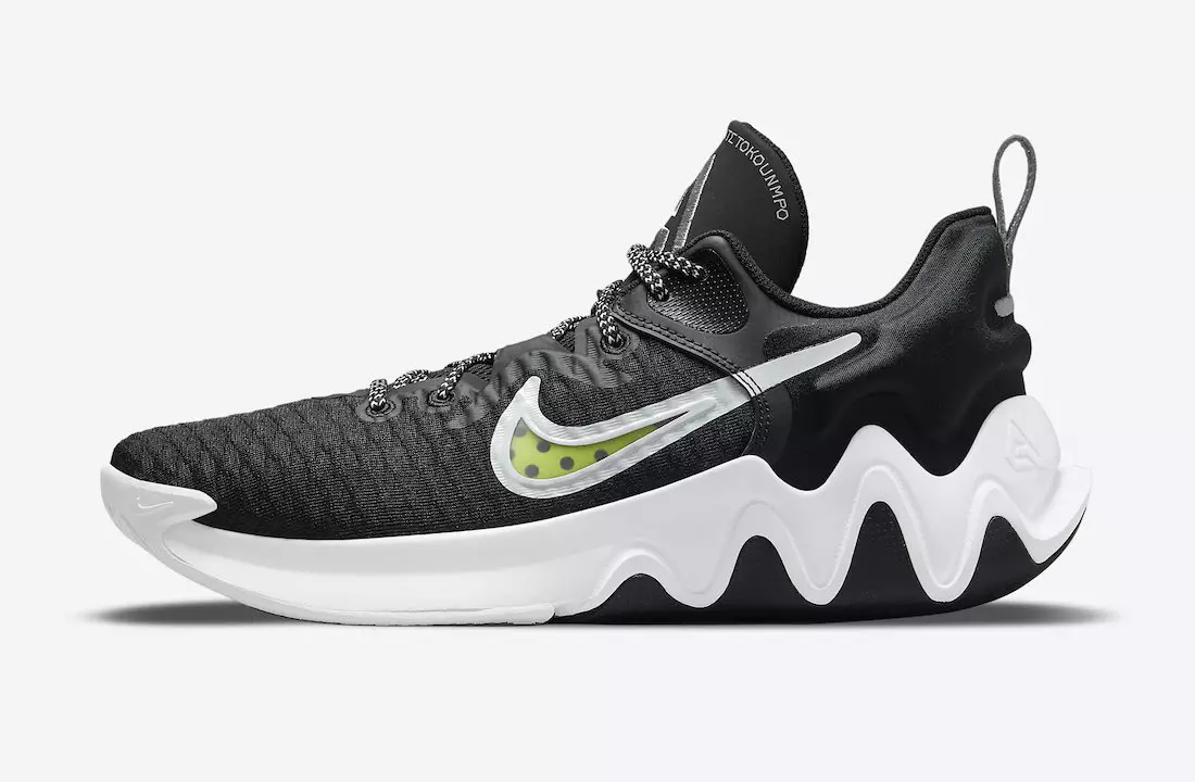 Nike Giannis Immortality Black White Volt CZ4099-010 Датум на издавање