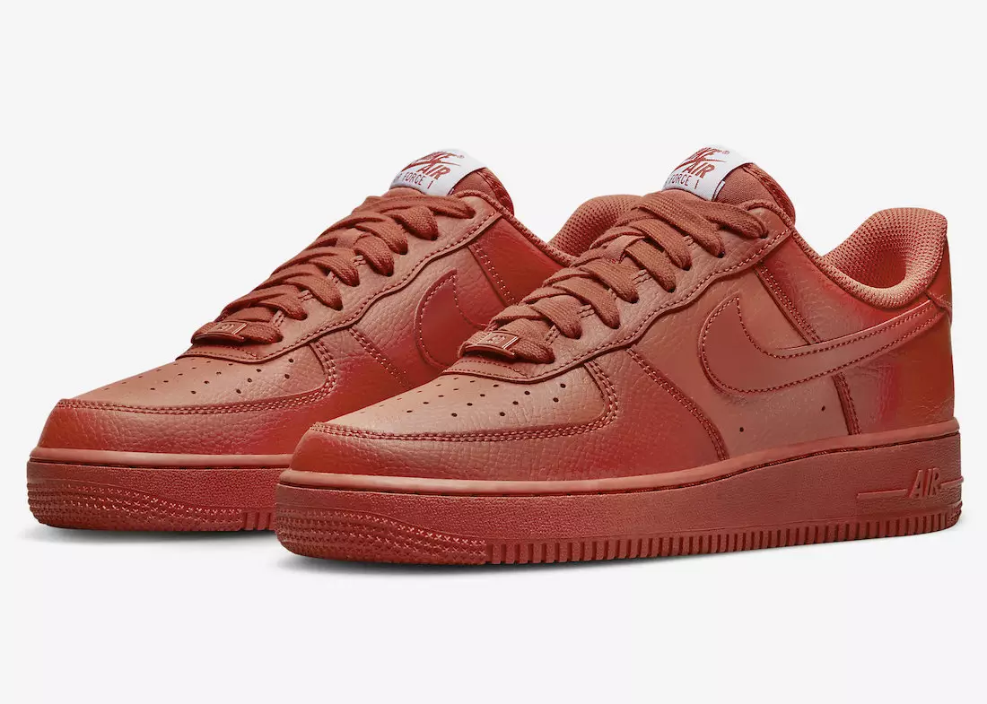 Offizielle Fotos des Nike Air Force 1 Low „Triple Orange“