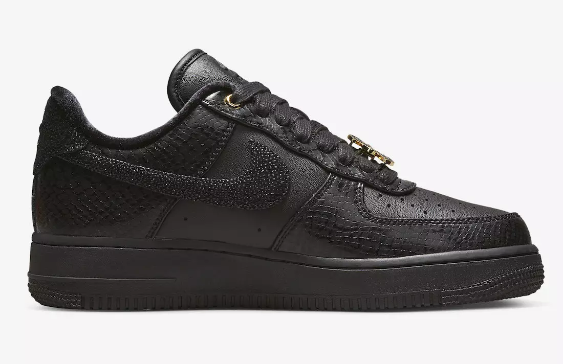 Nike Air Force 1 Low Anniversary Edition შავი ოქროს DX6035-001 გამოშვების თარიღი