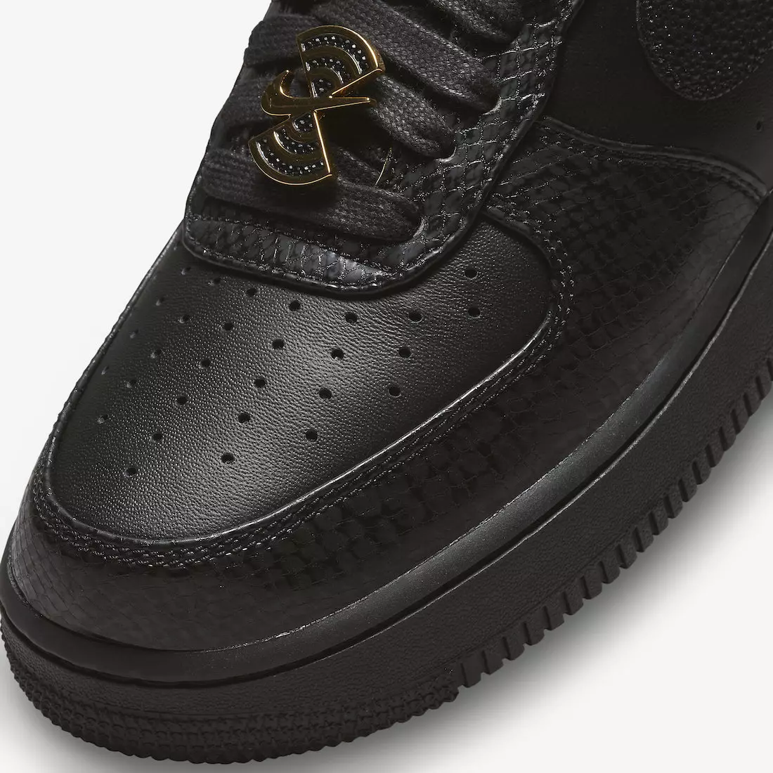 Nike Air Force 1 бага жилийн ойн хэвлэл Хар алт DX6035-001 худалдаанд гарсан огноо