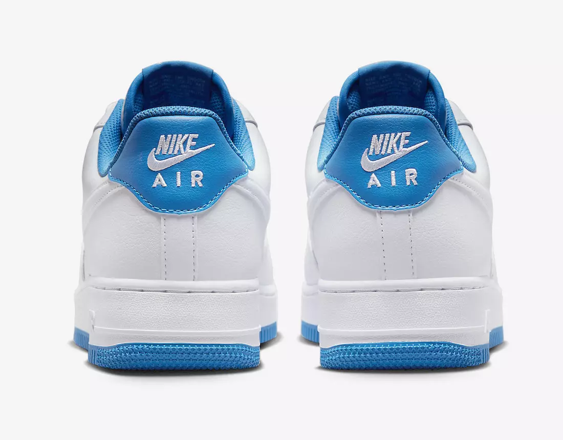 Jeshi la Anga la Nike 1 Chuo Kikuu cha Low White Bluu DR9867-101 Tarehe ya Kutolewa