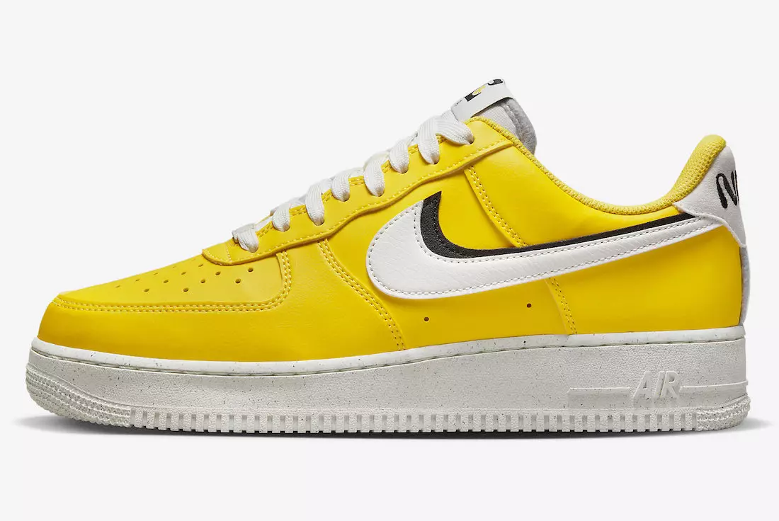 Nike Air Force 1 Chini 82 Njano DO9786-700 Tarehe ya Kutolewa