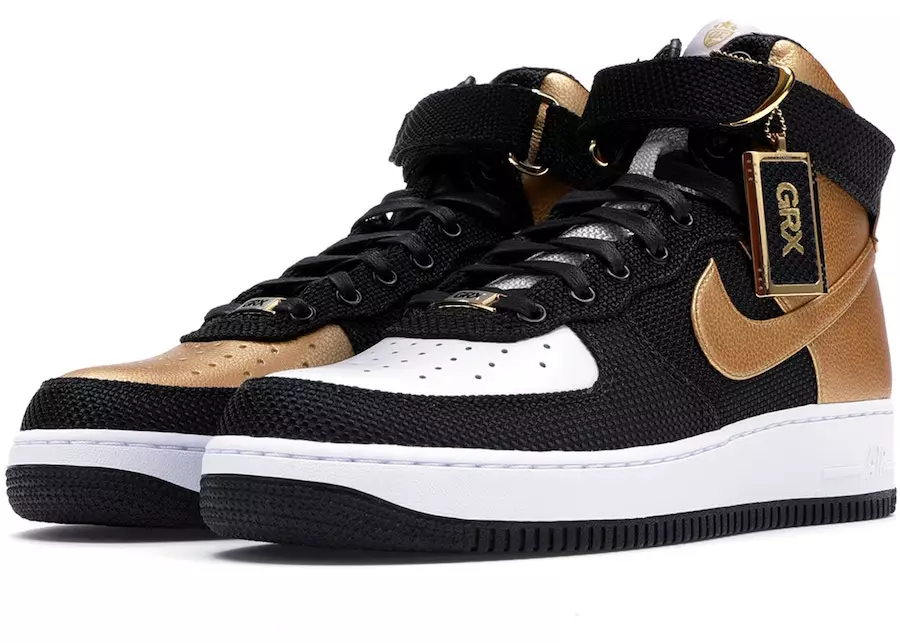 DJ Skee Gold Rush Rally Nike Air Force 1 sur mesure