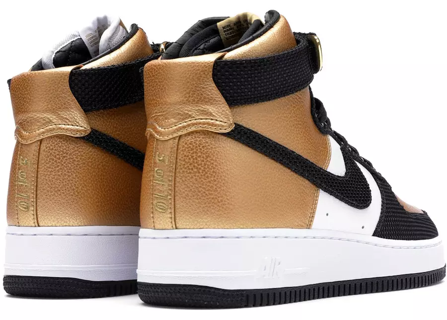 Nike Air Force 1 на замовлення DJ Skee Gold Rush Rally