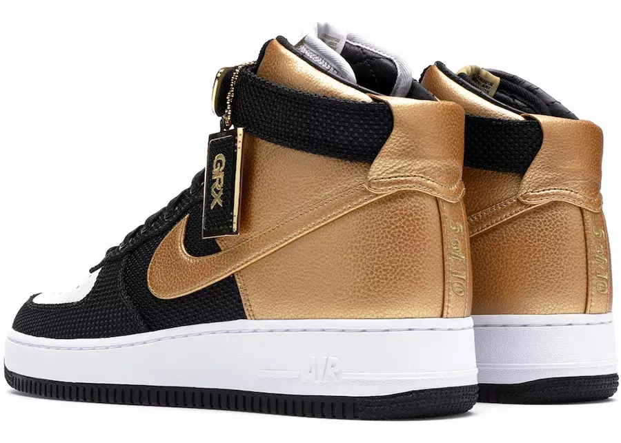 DJ Skee Gold Rush Rally sob medida Nike Air Force 1