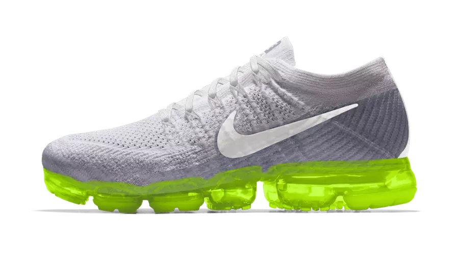 NIKEiD Air VaporMax färgad sula alternativ