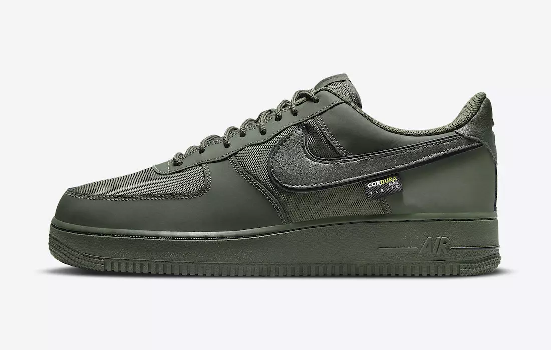 Nike Air Force 1 Cordura Cargo Khaki DO6701-300 väljalaskekuupäev