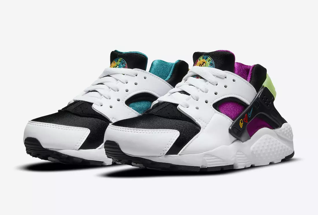 Ημερομηνία κυκλοφορίας Nike Air Huarache Peace Love Swoosh DM8156-100