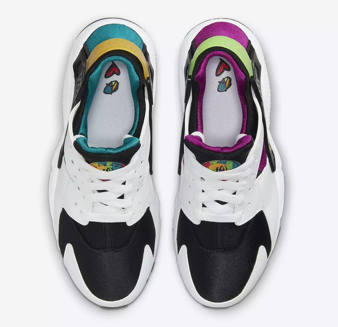 Ημερομηνία κυκλοφορίας Nike Air Huarache Peace Love Swoosh DM8156-100