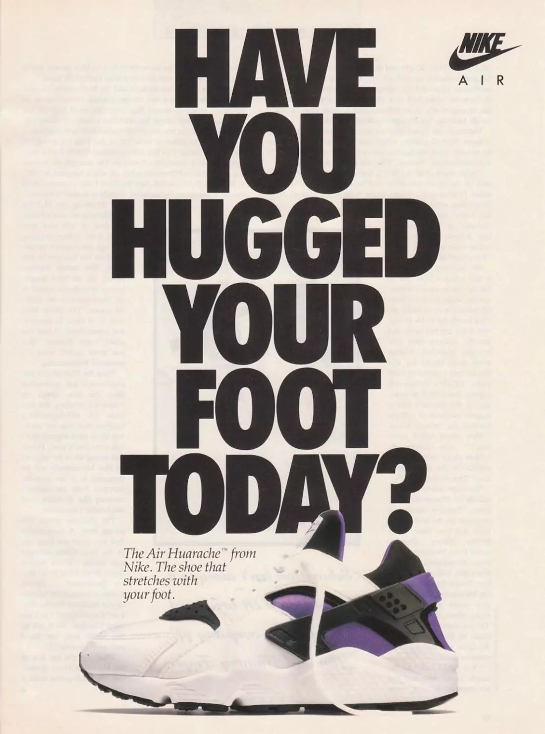 Πρωτότυπο 1991 Nike Air Huarache AD