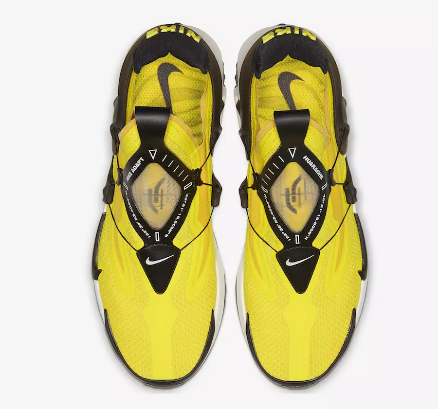 Nike Adapt Huarache Opti Yellow BV6397-710 Թողարկման ամսաթիվ