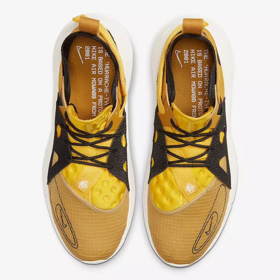 Nike Huarache Type Golden Yellow BQ5102-700 Datum izdaje